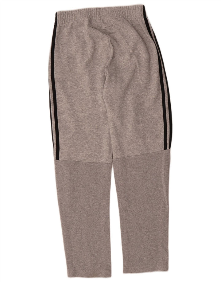 Adidas Boys Tracksuit Trousers 11-12 Years  Grey Cotton