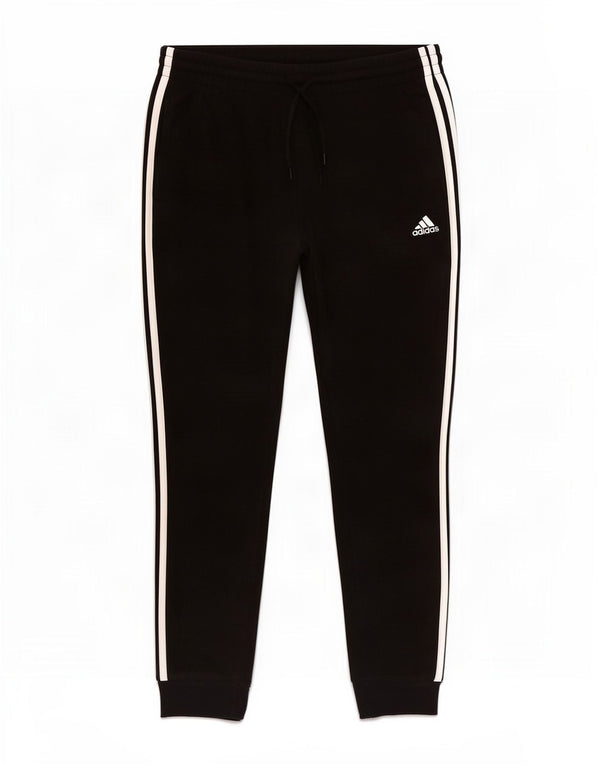Adidas Womens Tracksuit Trousers Joggers UK 16/18 Large Black Cotton