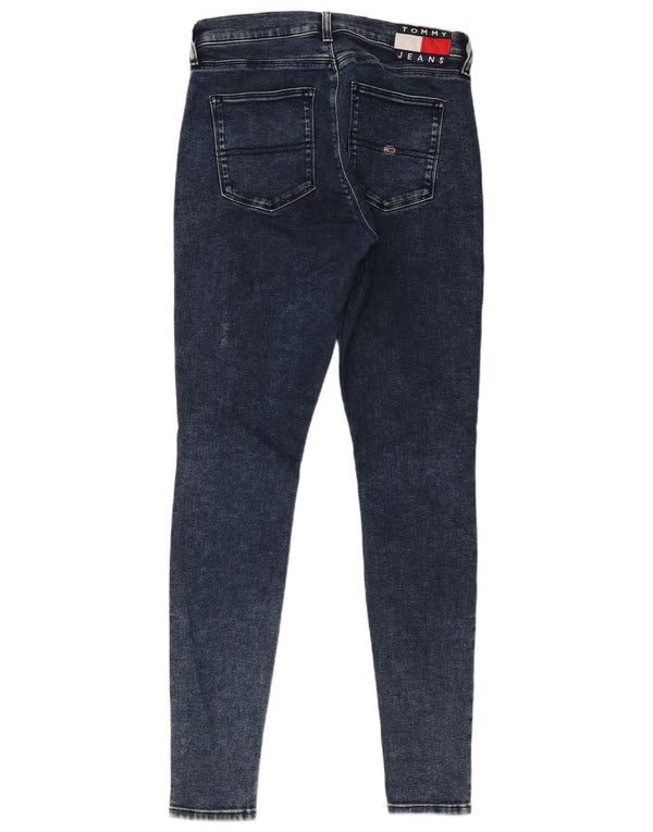 Tommy Hilfiger Womens Sylvia High Rise Skinny Jeans W32 L34 Blue Cotton