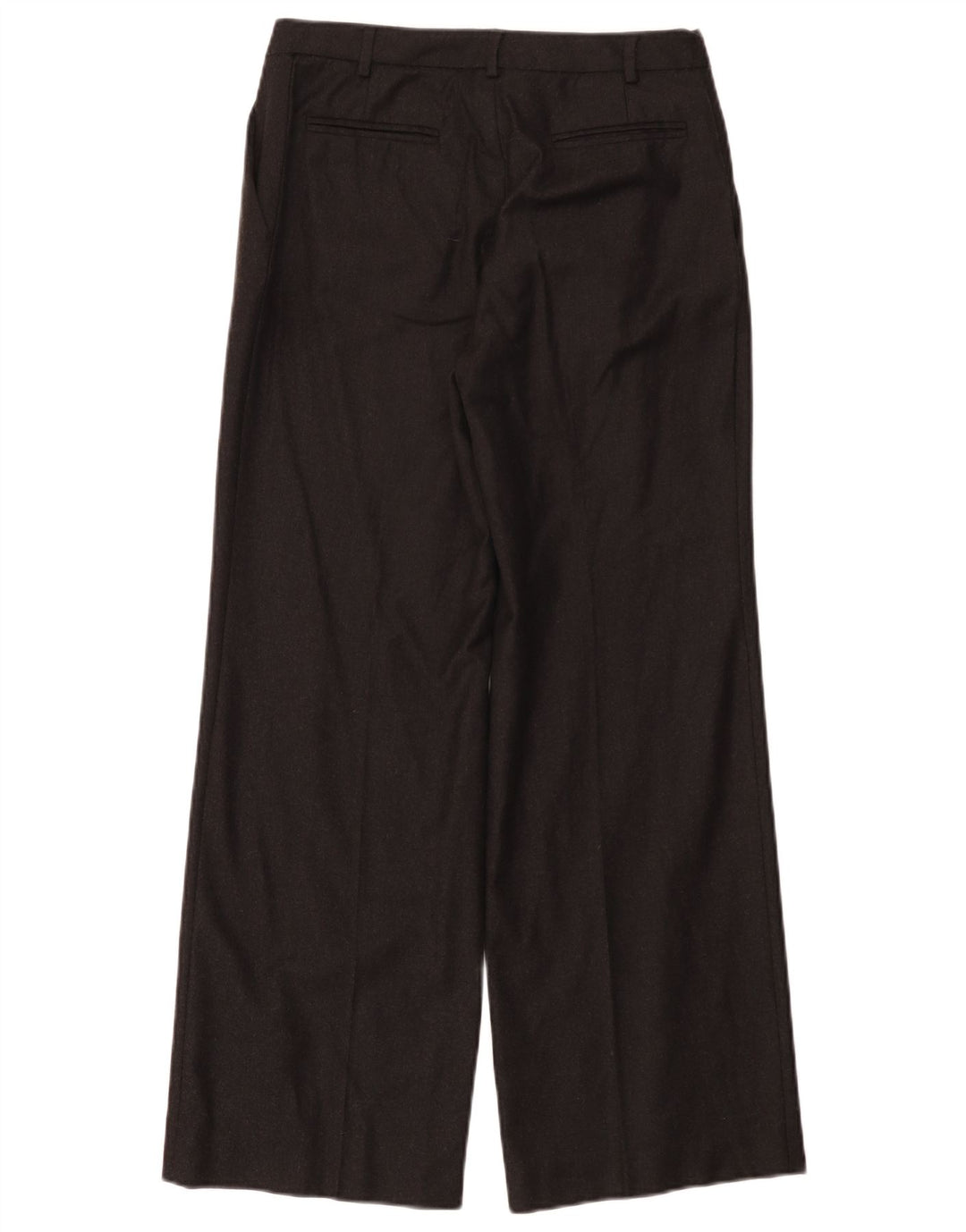 Aspesi Womens Loose Fit Suit Trousers W30 L27 Black