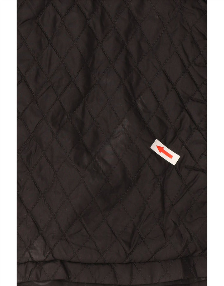 Jack & Jones Mens Quilted Jacket UK 44 2XL Grey Nylon