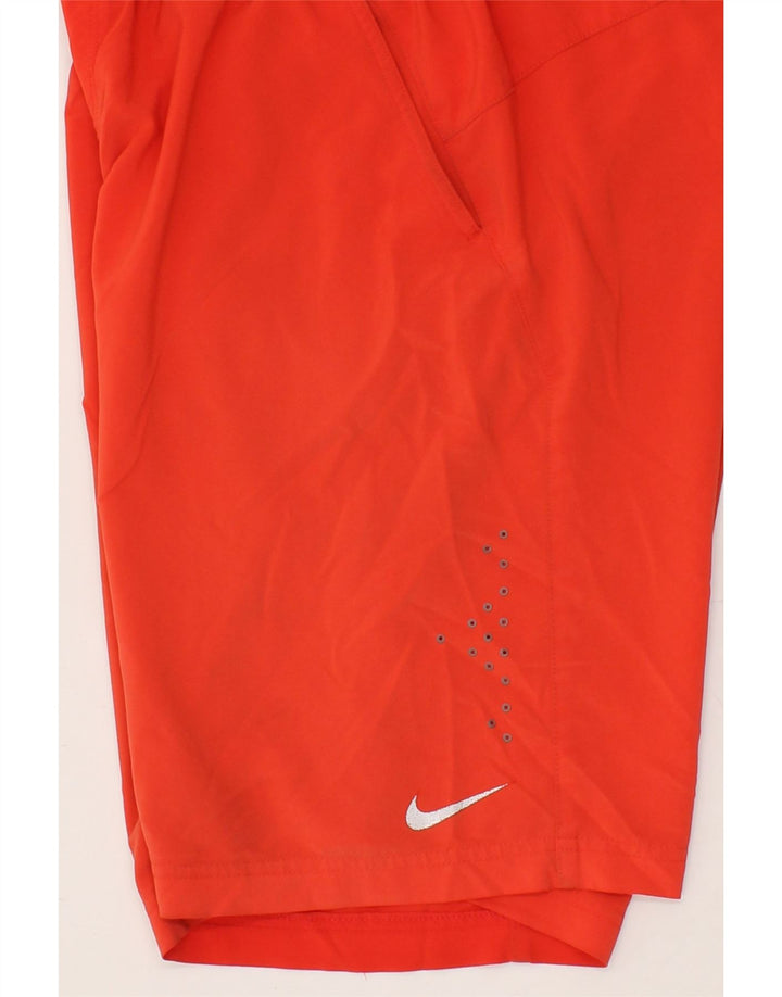 NIKE Boys Sport Shorts 13-14 Years  Red Polyester Vintage Nike and Second-Hand Nike from Messina Hembry 