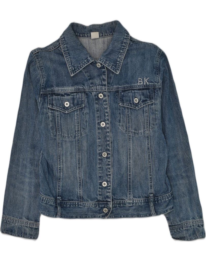 VINTAGE Girls Denim Jacket 11-12 Years Blue Cotton | Vintage Vintage | Thrift | Second-Hand Vintage | Used Clothing | Messina Hembry 