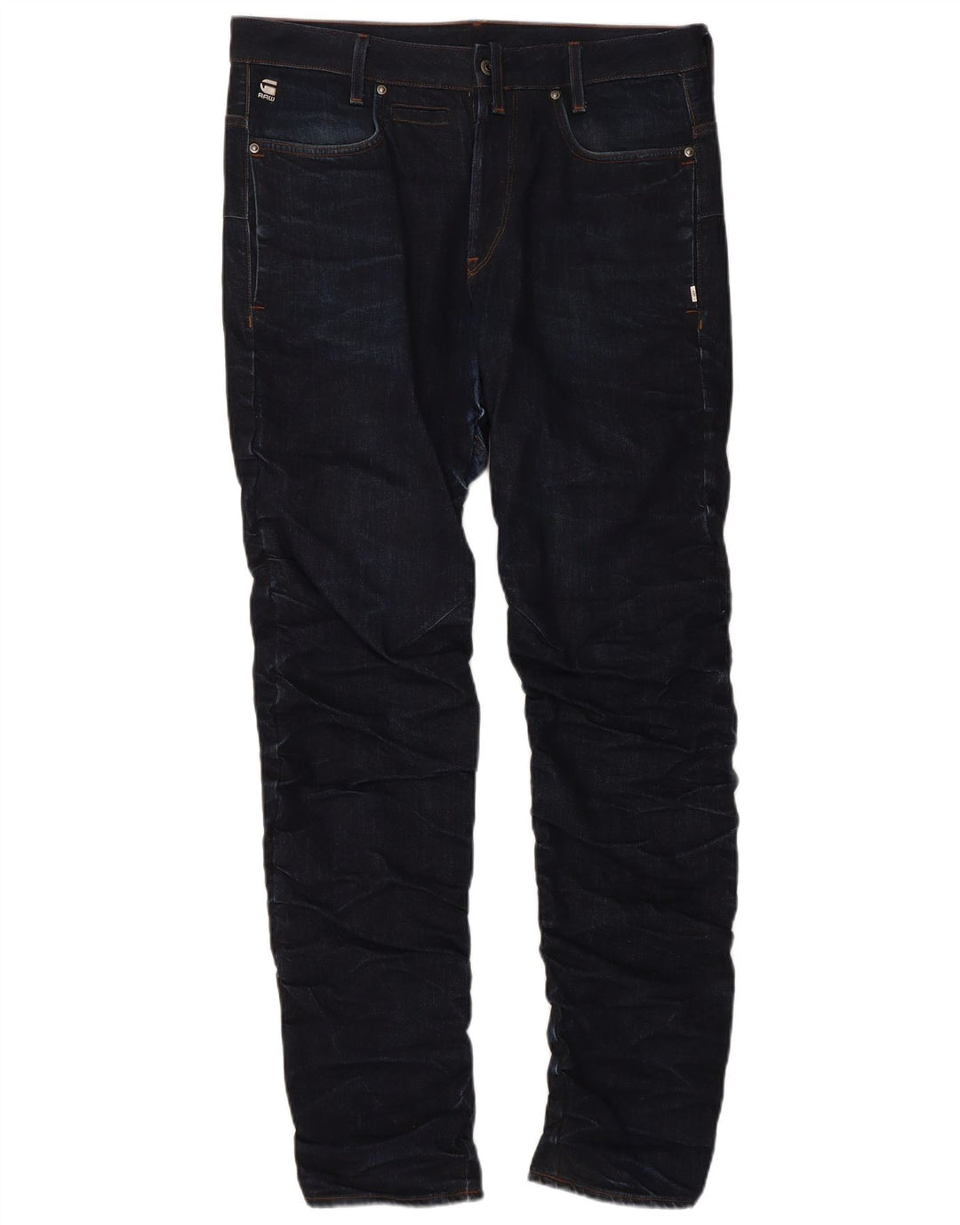 G-STAR Mens Tapered Jeans W33 L34 Navy Blue Cotton