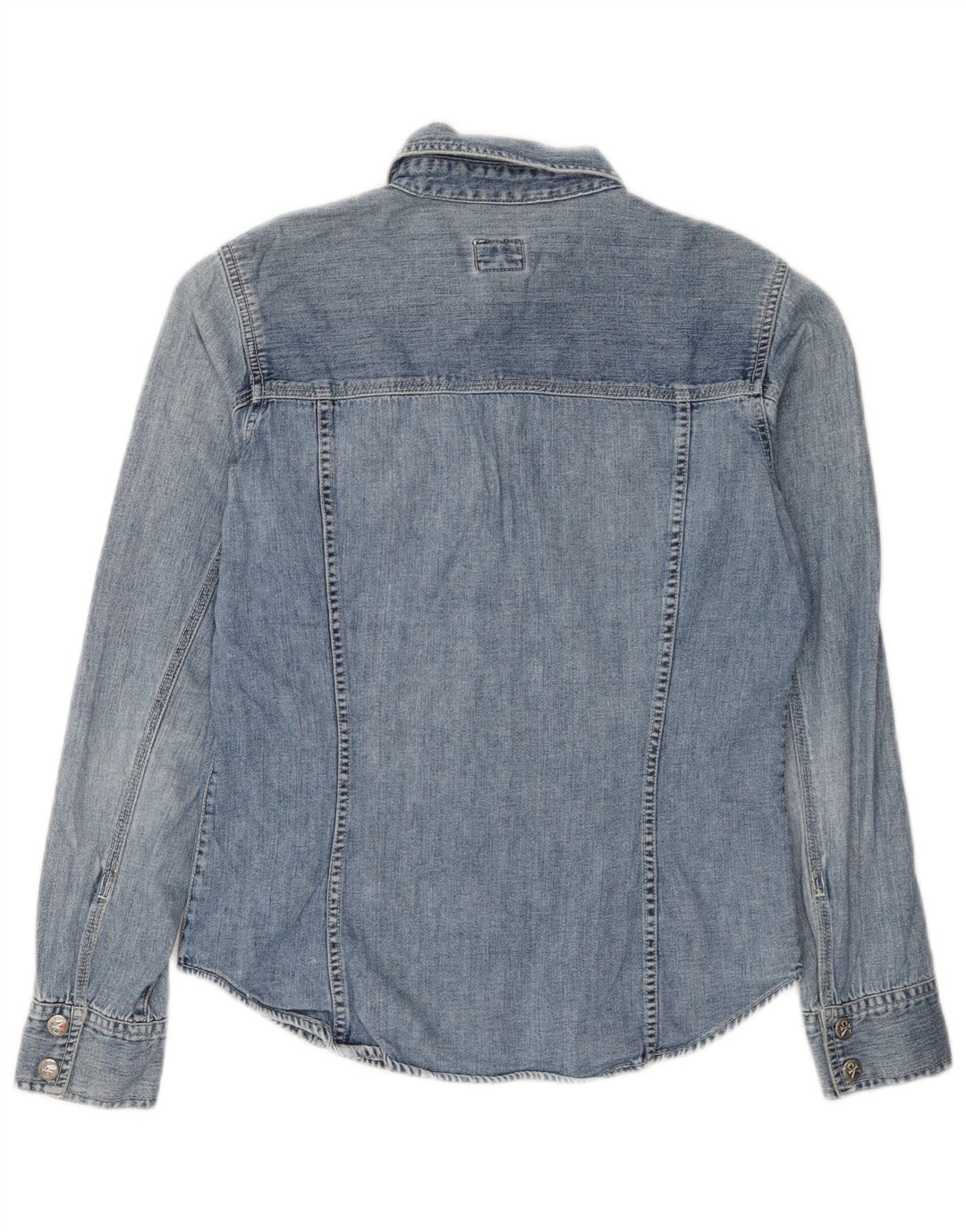 Calvin Klein Jeans Womens Denim Shirt Medium Blue Cotton