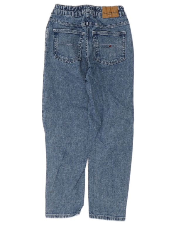 Tommy Hilfiger Boys Tapered Jeans 9-10 Years W24 L21 Blue Cotton