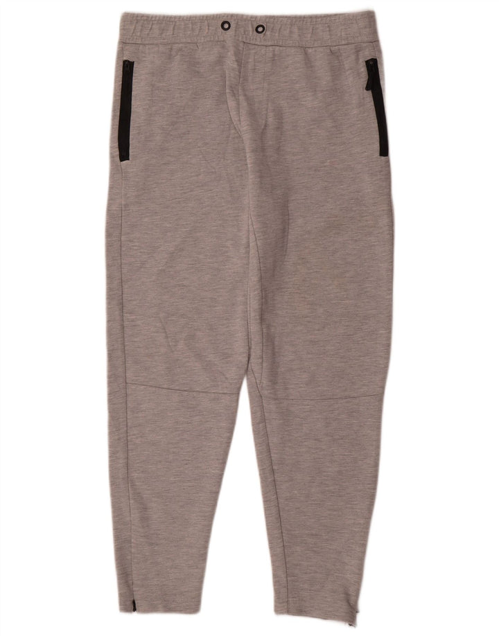 Zara Womens Tracksuit Trousers UK 14 Large  Grey Colourblock Polyester