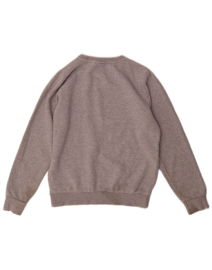 Ellesse Boys Graphic Sweatshirt Jumper 12-13 Years Grey Cotton