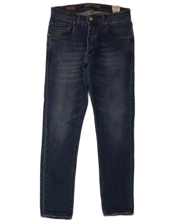 Liu Jo Mens Franktop Slim Jeans W32 L28 Blue Cotton