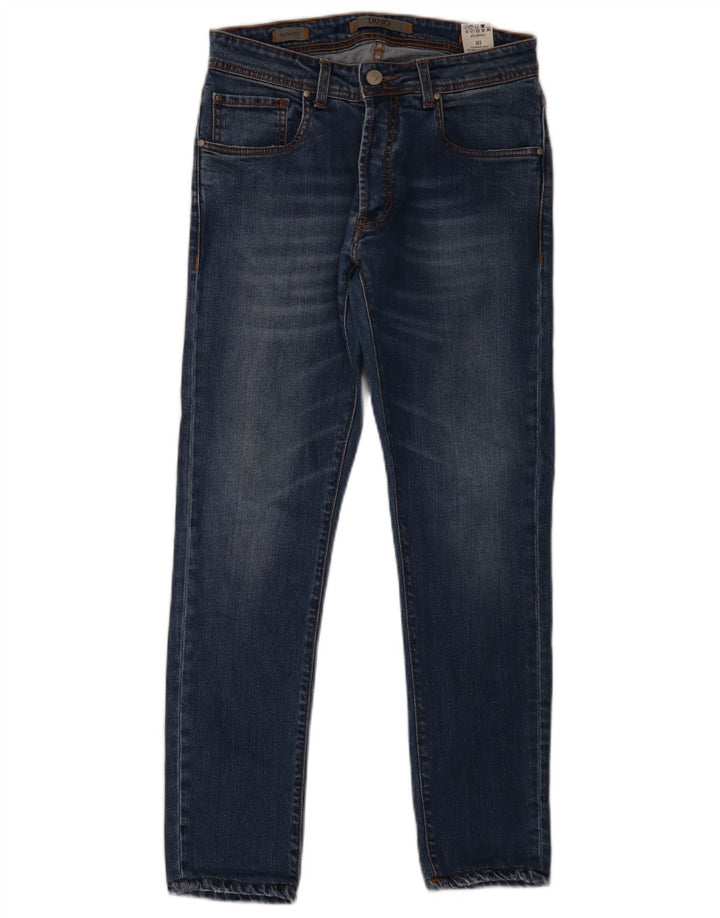 Liu Jo Mens Franktop Slim Jeans W32 L28 Blue Cotton