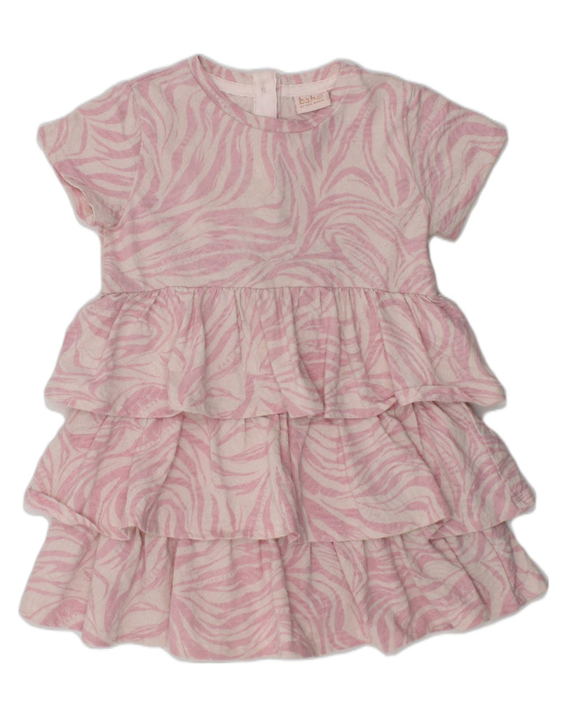 TED BAKER Girls Tiered Dress 2-3 Years Pink Cotton | Vintage Ted Baker | Thrift | Second-Hand Ted Baker | Used Clothing | Messina Hembry 