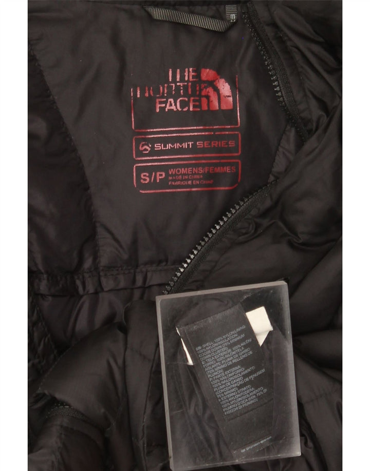 The North Face Womens Padded Jacket UK 10 Small Black Nylon