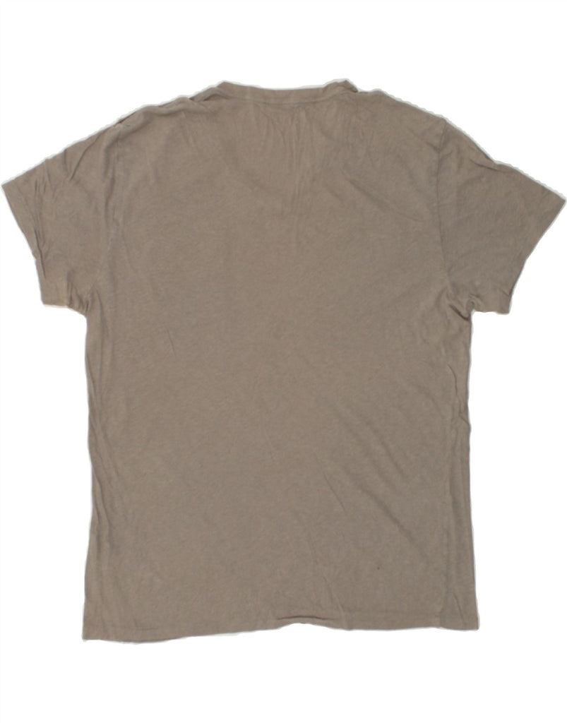 J. CREW Mens T-Shirt Top Medium Grey Cotton | Vintage J. Crew | Thrift | Second-Hand J. Crew | Used Clothing | Messina Hembry 