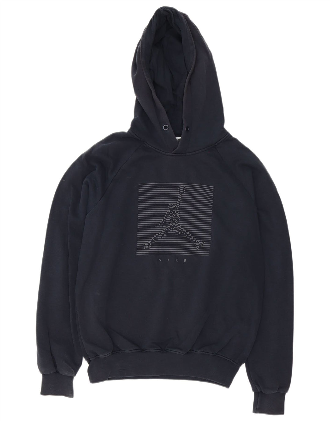 Jordan Mens Graphic Hoodie Jumper Large Black Cotton