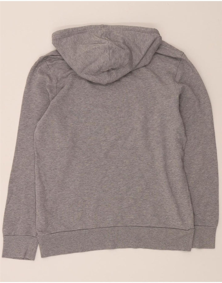 LEVI'S Mens Graphic Hoodie Jumper Medium Grey Cotton Vintage Levi's and Second-Hand Levi's from Messina Hembry 