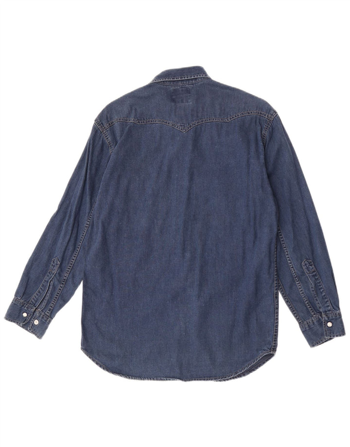 Levi's Mens Denim Shirt Small Blue Cotton