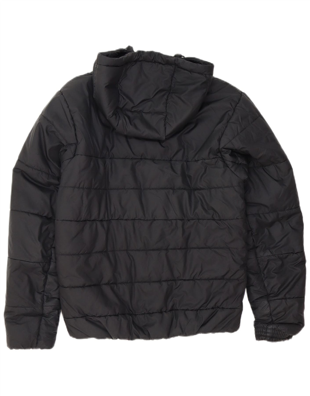 Nike Mens Therma-Fit Hooded Padded Jacket UK 38 Medium Black Polyester