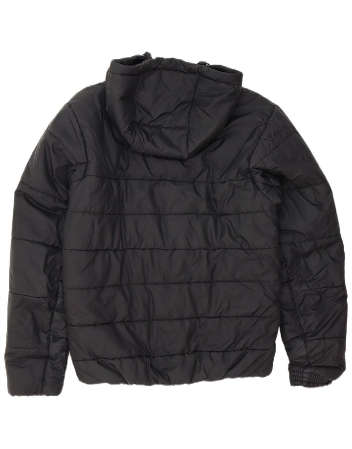Nike Mens Therma-Fit Hooded Padded Jacket UK 38 Medium Black Polyester