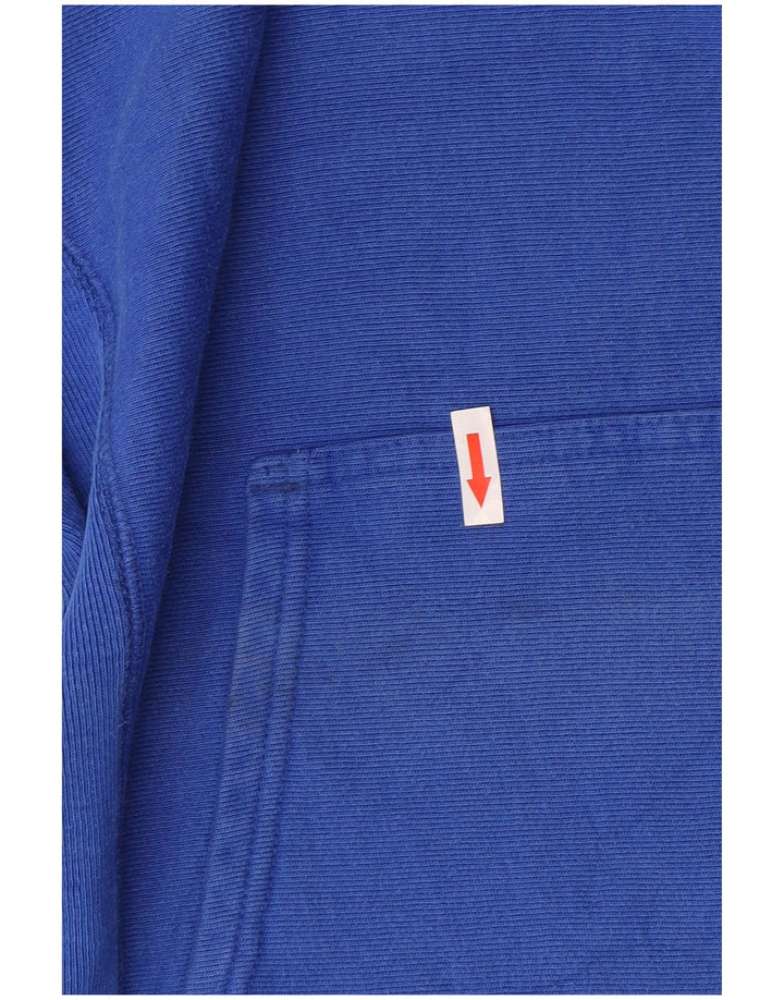 Champion Mens Reverse Weave Hoodie Jumper XS Blue