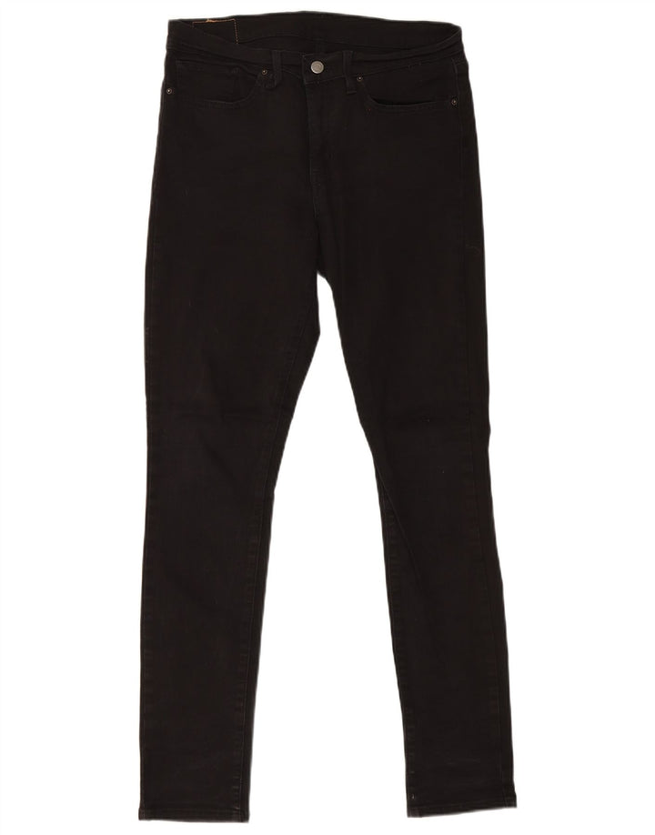 Levi's Womens Skinny Jeans W30 L32 Black Cotton