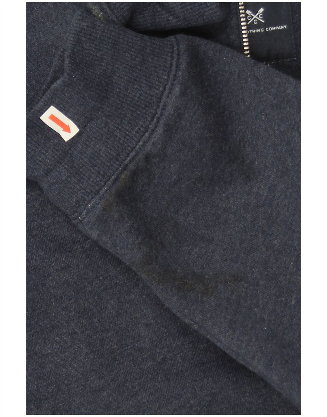 Crew Clothing Womens Oversized Sweatshirt Jumper UK 14 Large Navy Blue