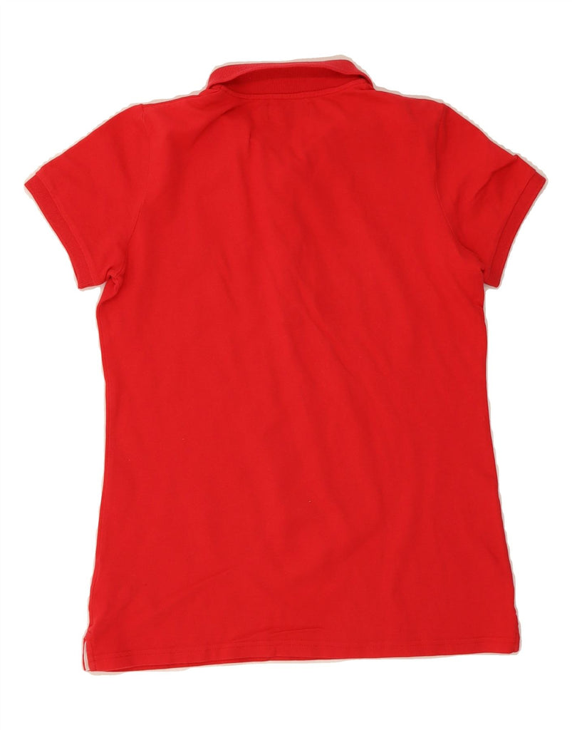 BEST COMPANY Womens Polo Shirt UK 10 Small Red Cotton Vintage Best Company and Second-Hand Best Company from Messina Hembry 