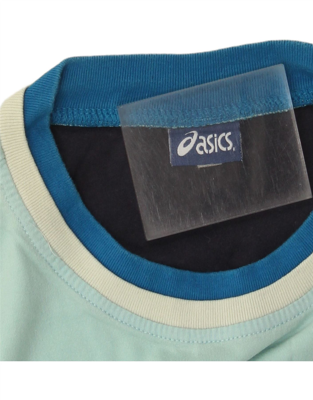 Asics Mens Graphic T-Shirt Top Medium Turquoise