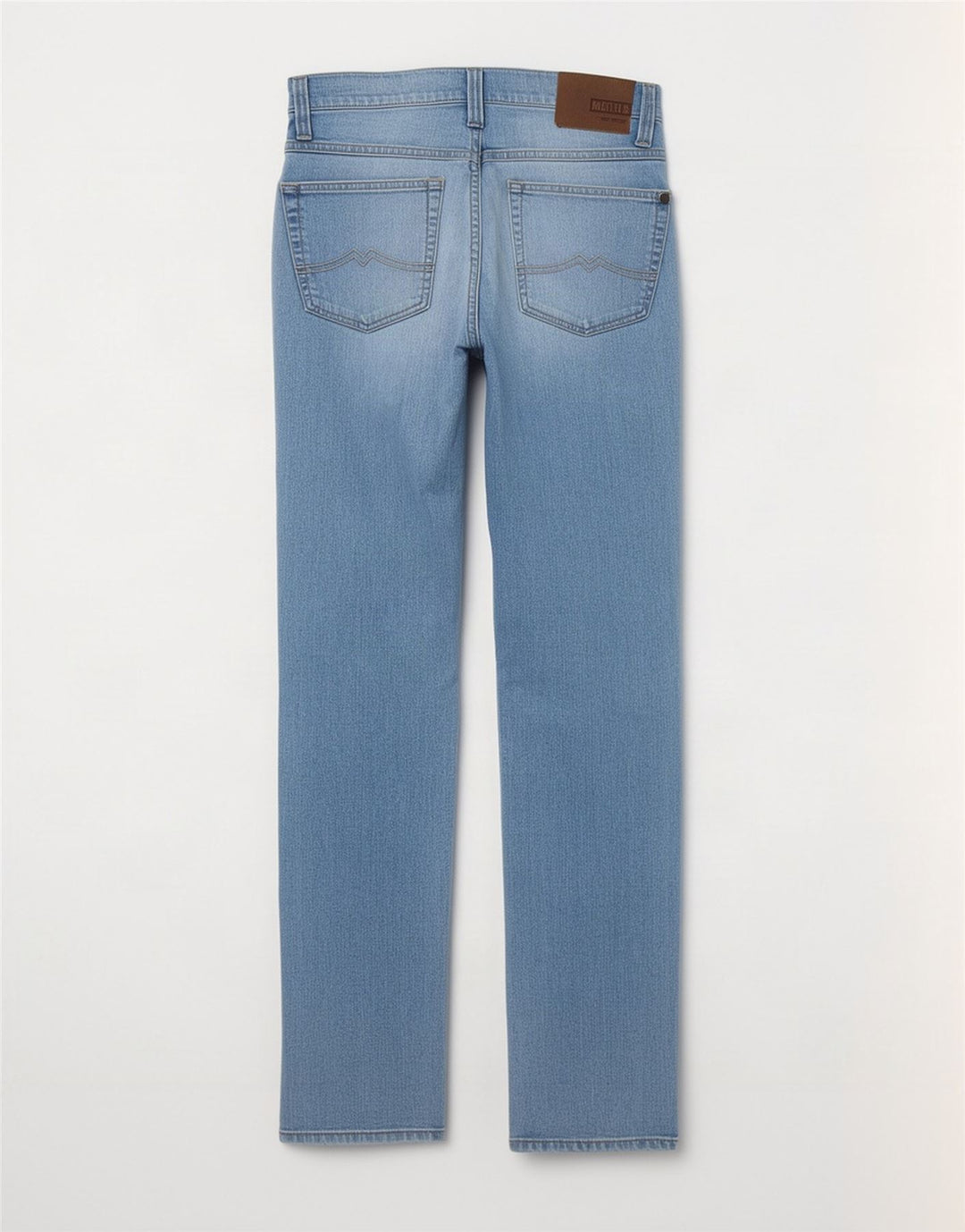Mustang Mens Tramper Straight Jeans W33 L34 Blue Cotton