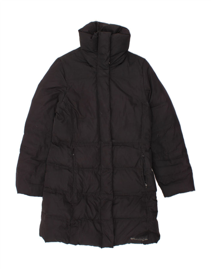 GAS Womens Padded Coat UK 14 Medium Black Polyester Vintage Gas and Second-Hand Gas from Messina Hembry 