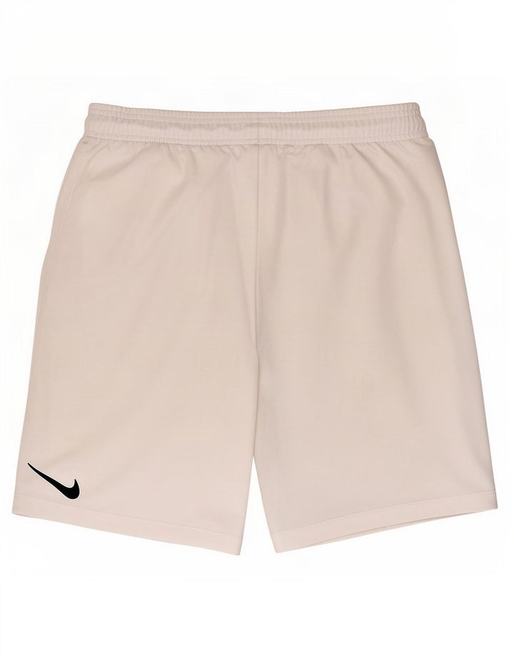Nike Mens Dri Fit Sport Shorts Medium White Polyester