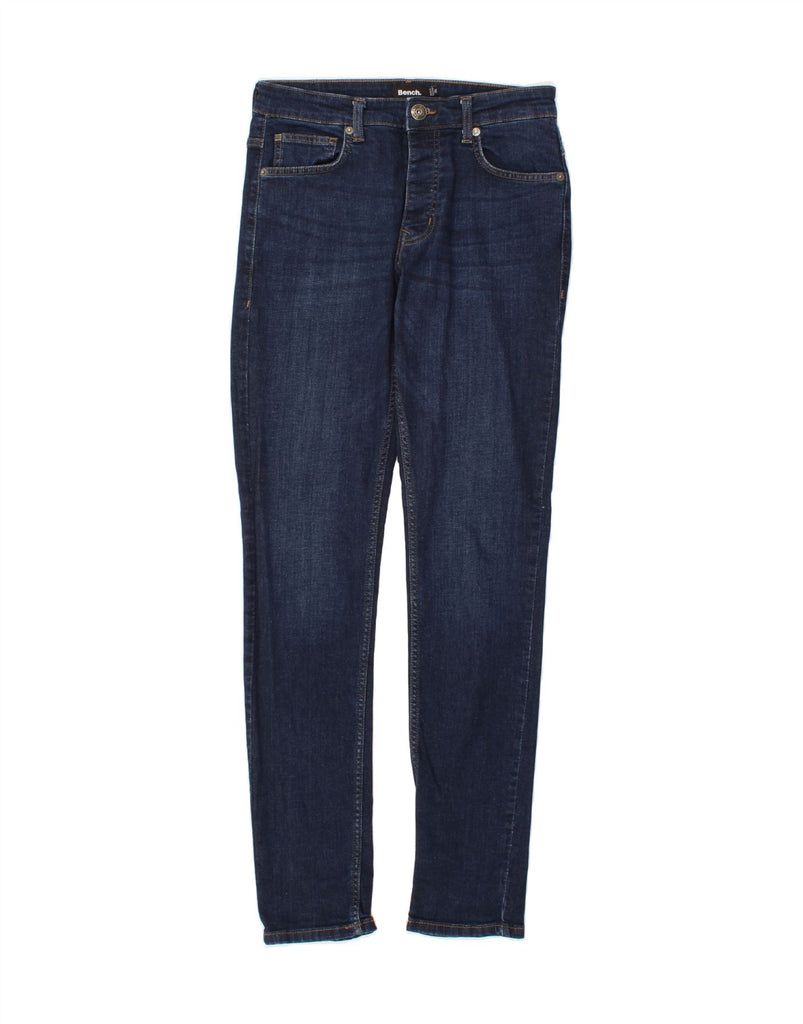 BENCH Mens Skinny Jeans W30 L32  Navy Blue Cotton Vintage Bench and Second-Hand Bench from Messina Hembry 