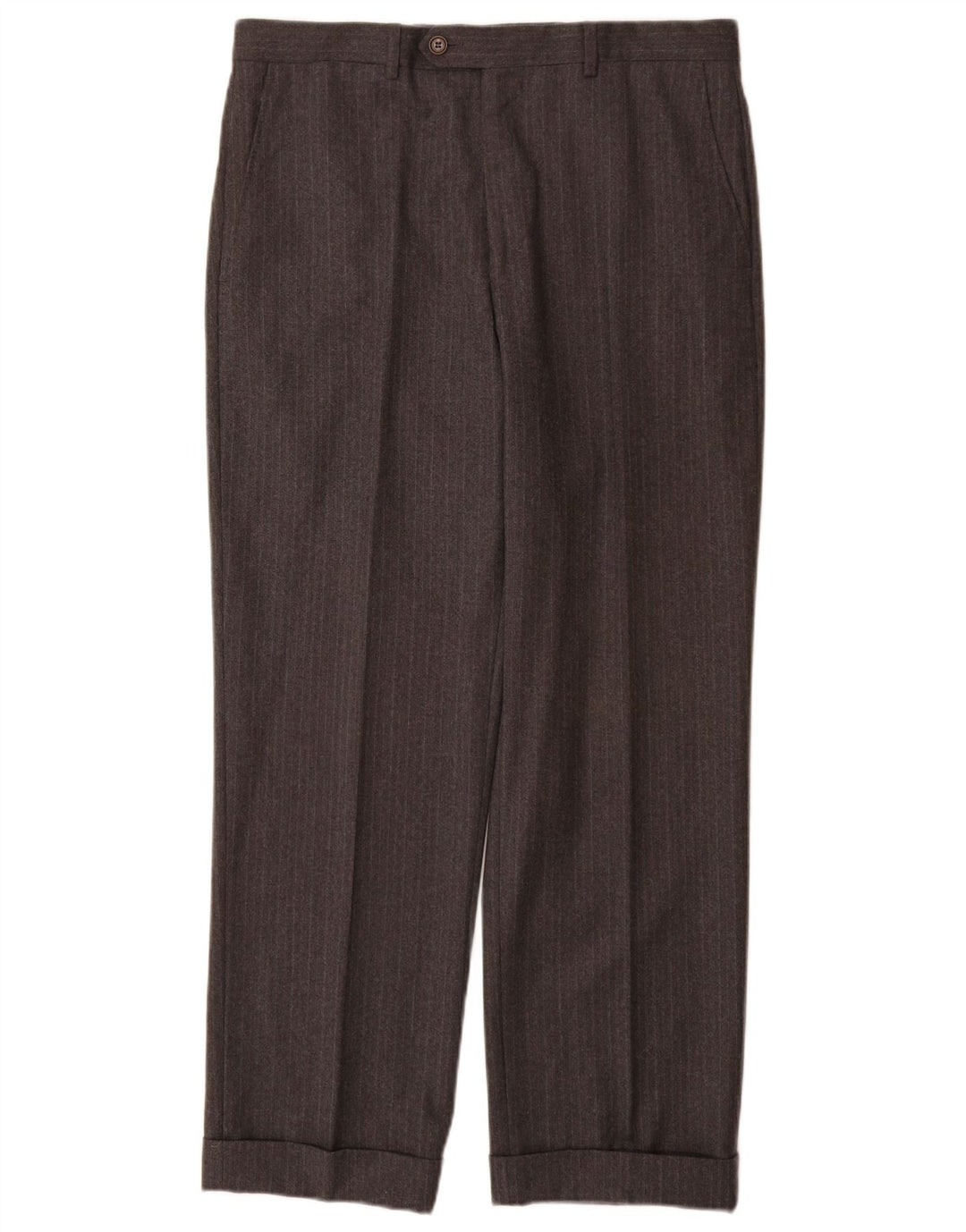 Valentino Mens 3 Button 2 Piece Suit IT 48 Medium W32 L29 Grey Pinstripe