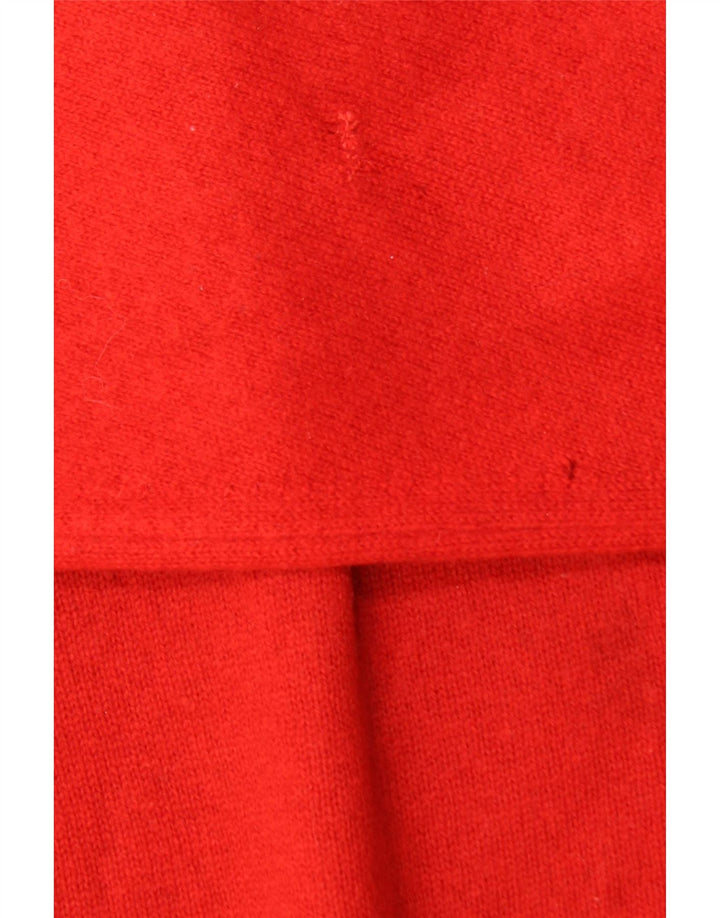 PRINGLE Mens Crew Neck Jumper Sweater Large Red New Wool Sports