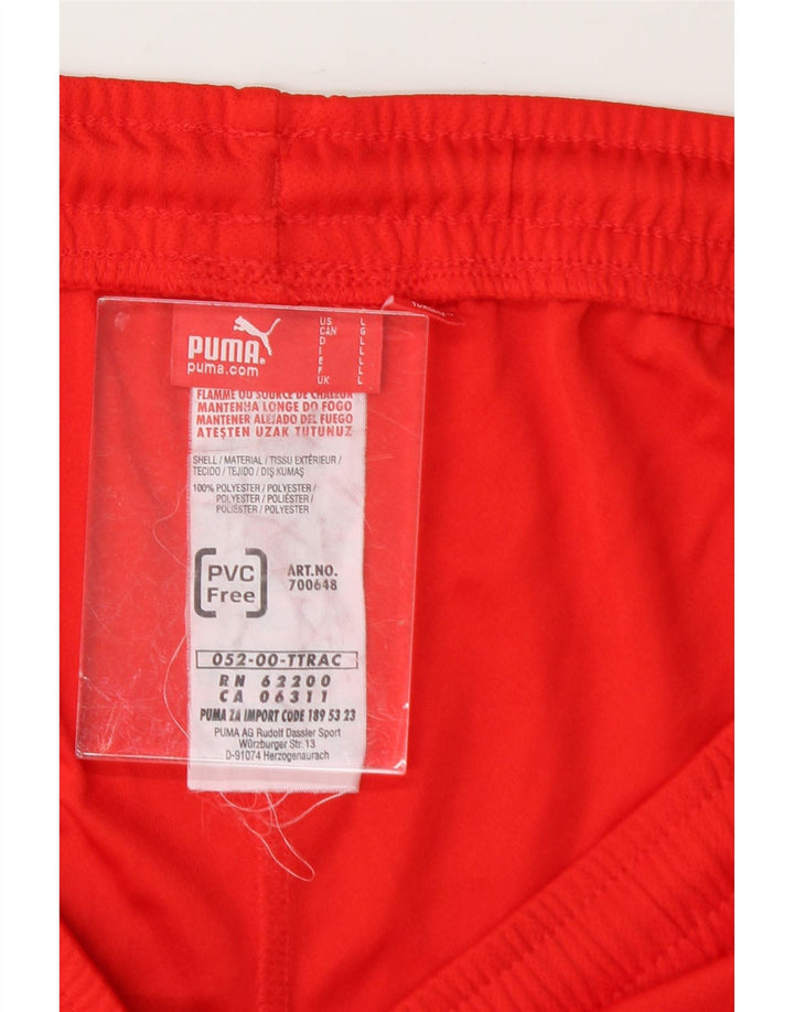 PUMA Mens Graphic 2 Piece Set Large  Red Colourblock Polyester Vintage Puma and Second-Hand Puma from Messina Hembry 