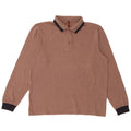 Sun68 Mens Polo Shirt XL Brown Colourblock Cotton