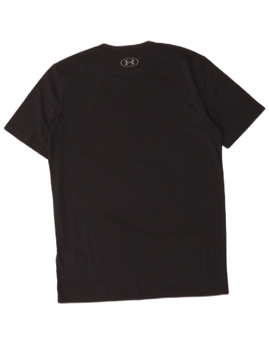 Under Armour Mens T-Shirt Top Small Black Cotton