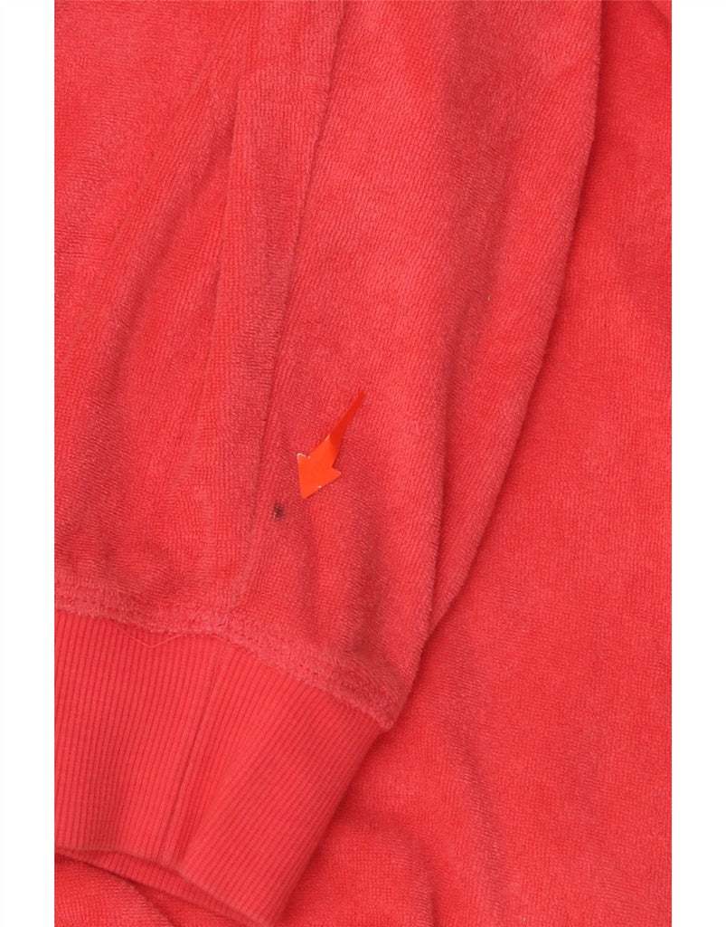CHAMPION Womens Graphic Hoodie Jumper UK 14 Medium Pink Cotton Vintage Champion and Second-Hand Champion from Messina Hembry 