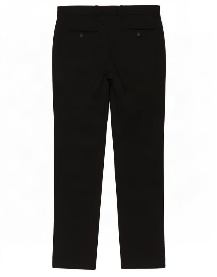 Marks & Spencer Mens Regular Fit Suit Trousers W40 L33 Black Polyester