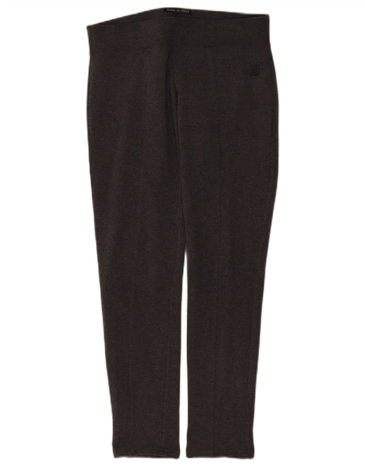 Converse Womens Leggings UK 12 Medium  Grey Cotton