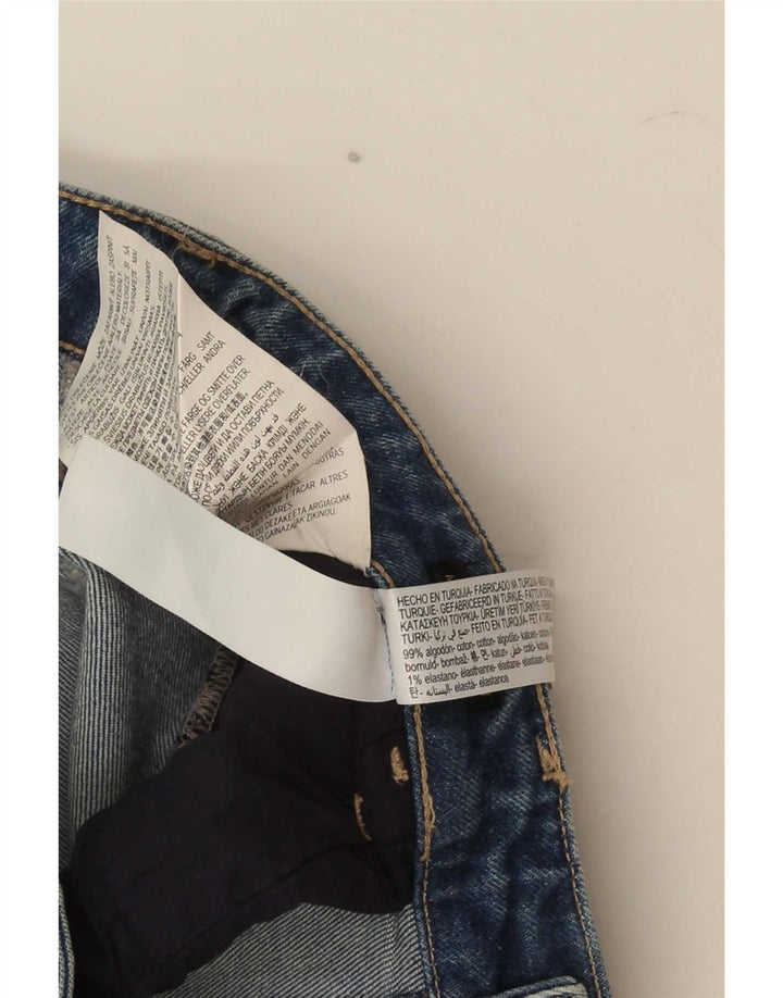 Massimo Dutti Womens Slim Jeans EU 38 Small W28 L26 Blue Cotton
