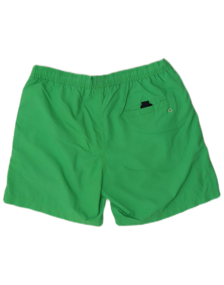 Lotto Mens Swimming Shorts Large  Green Colourblock