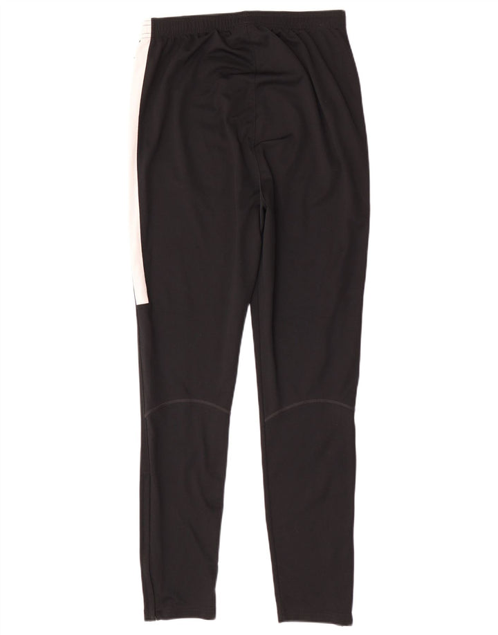 Nike Mens Dri Fit Tracksuit Trousers Small  Black Colourblock Polyester