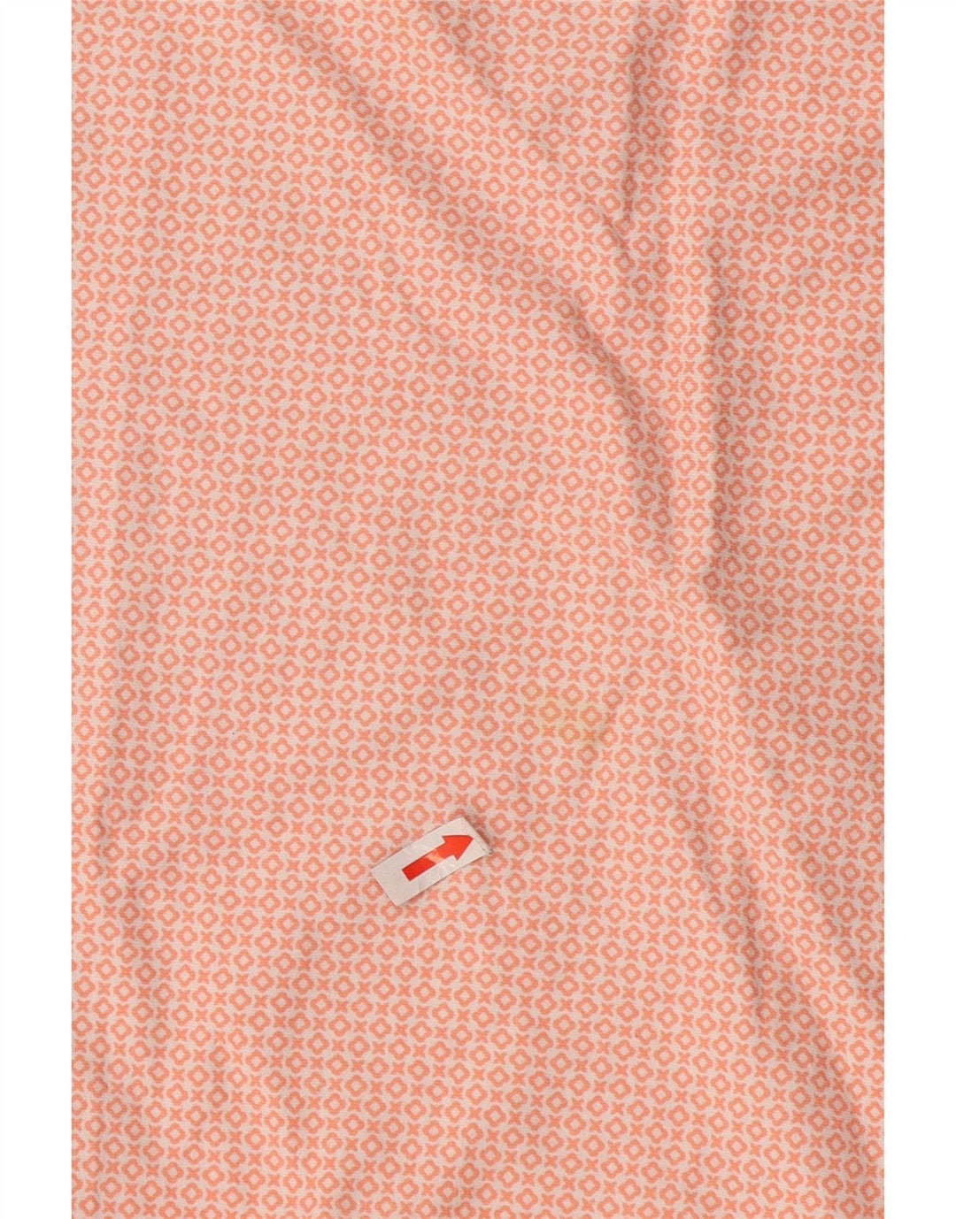 Ted Baker Mens T-Shirt Top Size 5 XL Pink Geometric Cotton