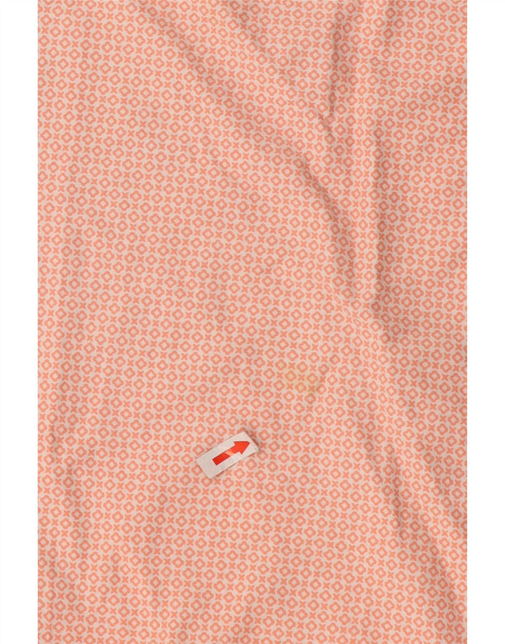 Ted Baker Mens T-Shirt Top Size 5 XL Pink Geometric Cotton
