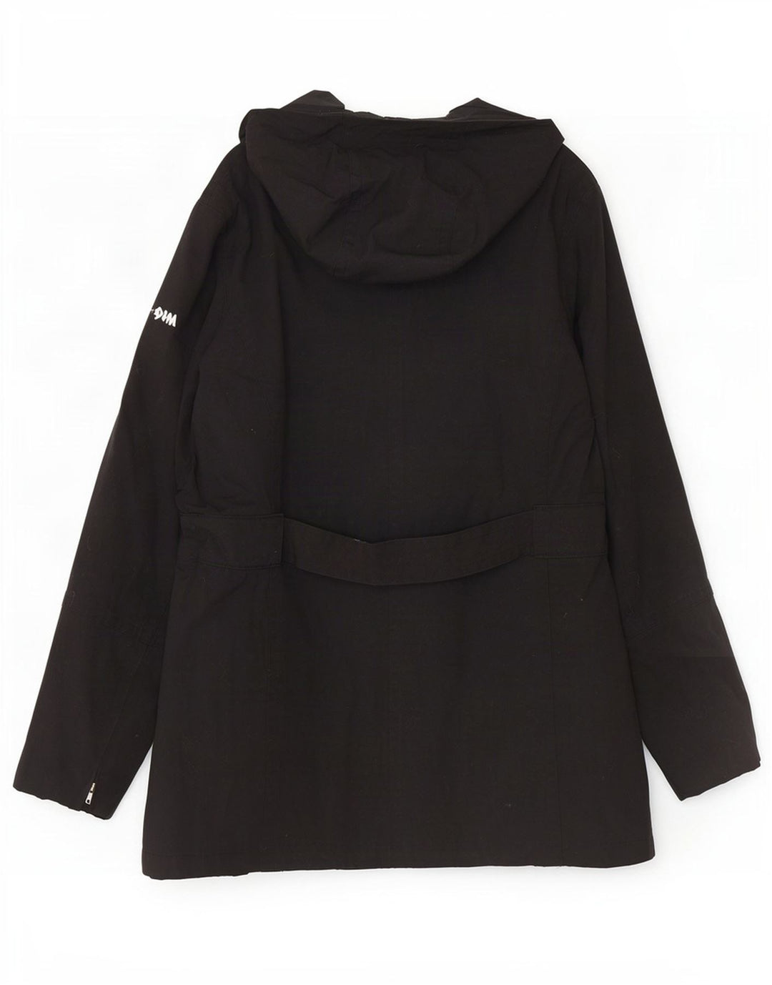 Slam Womens Hooded Parka Jacket UK 18 XL Black Nylon