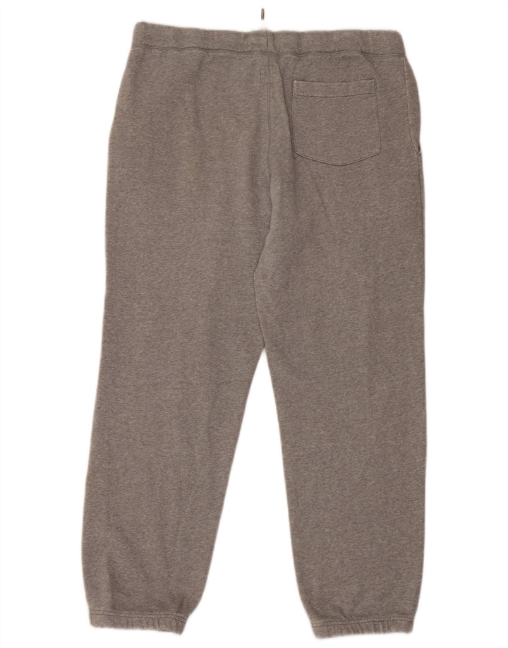 Jack Wills Mens Graphic Tracksuit Trousers Joggers Large Grey Cotton