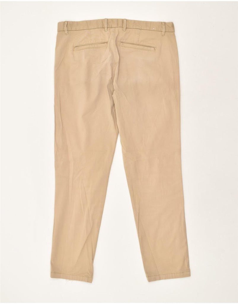 BENETTON Mens Slim Chino Trousers W36 L30  Beige | Vintage Benetton | Thrift | Second-Hand Benetton | Used Clothing | Messina Hembry 