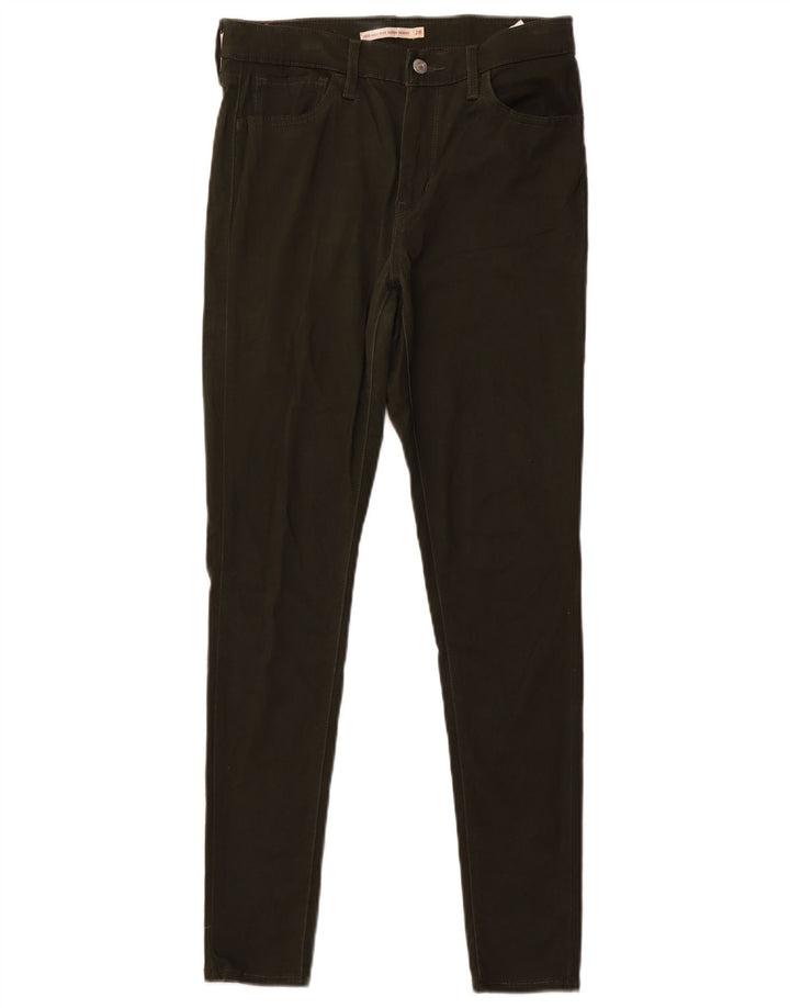 LEVI'S Womens 720 High Waist Super Skinny Casual Trousers W28 L30 Khaki