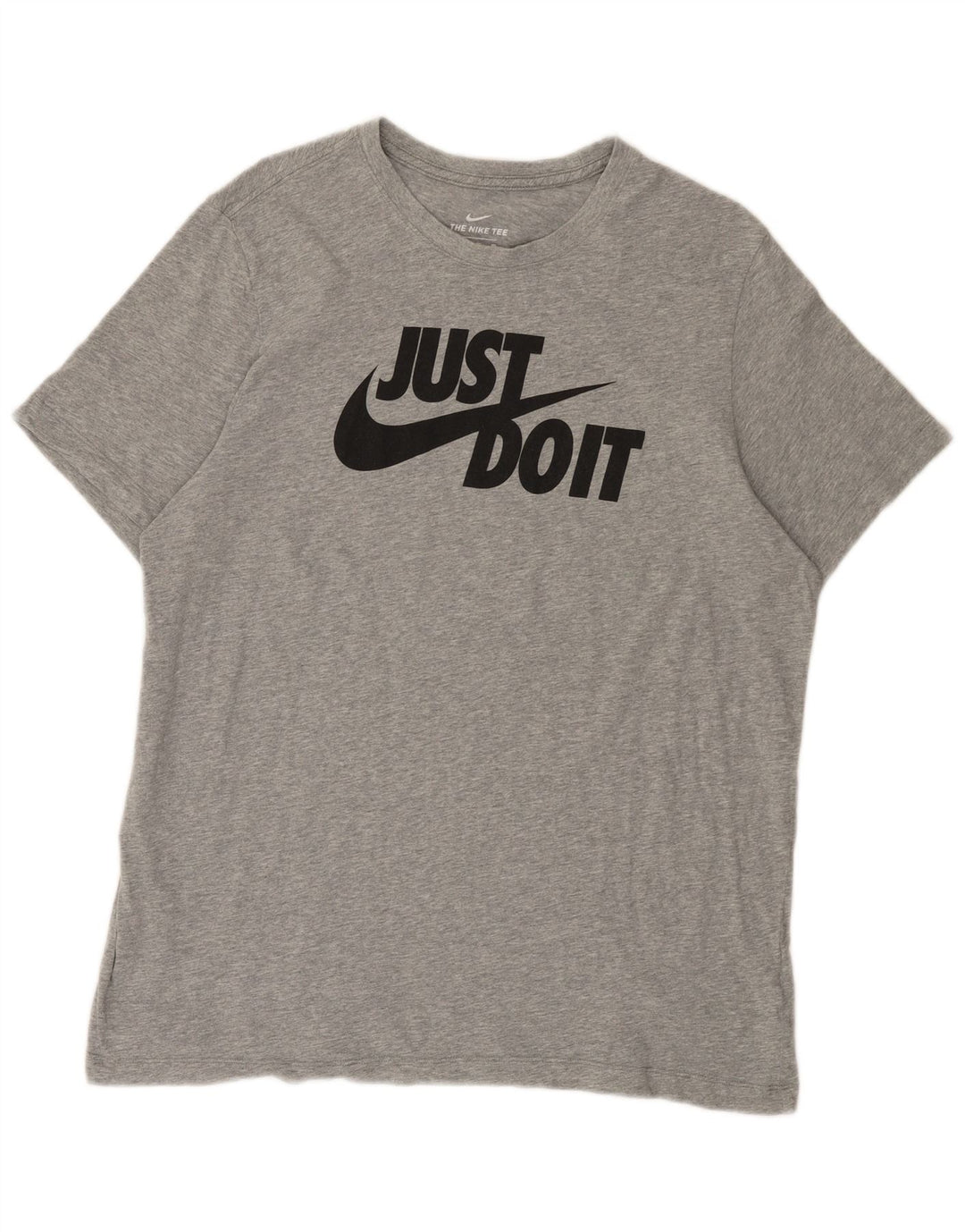 NIKE Mens Graphic T-Shirt Top XL Grey