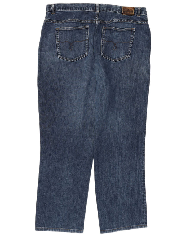 Ralph Lauren Womens Tapered Jeans US 18 2XL W40 L28 Blue Cotton